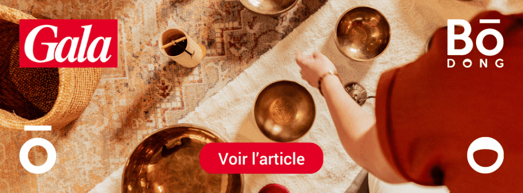 Bo-DONG à l'honneur dans GALA - Découvrez la sonothérapie et ses bienfaits vibratoires