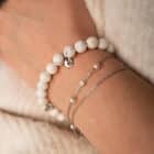 Bracelet en Howlite pour le calme et la patience.