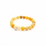 Bracelet Jade jaune Bo-DONG Signature – pierre de joie, prospérité et équilibre intérieur